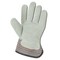 Magid Leather Palm Gloves, Wing Thumb, Gray, Large, 12 PK TG725E - alternate 2
